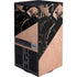 Black and Rose Gold Marble Split Xbox Series X Bundle Skin
